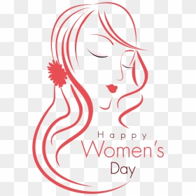 Woman March Painted Girls Illustration Hand Vector - International Women's Day, HD Png Download - hand vector png