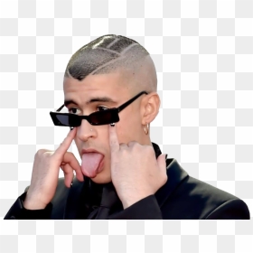 Singer Bad Bunny Free Png Image - Bad Bunny And Rosalia, Transparent Png - bad bunny png