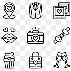Swash Vector Wedding Thank You - Wedding Icons Transparent Backgrounds, HD Png Download - diamond icon png