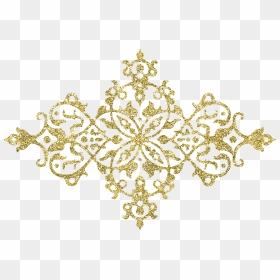 Восточный Арнамент На Стены, HD Png Download - gold pattern png