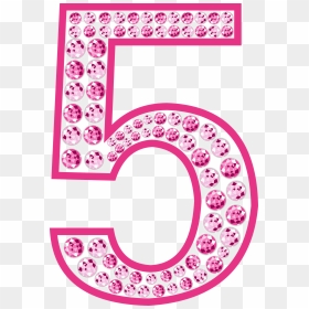 Transparent 5 Sense Clipart - Pink Diamond Number 5, HD Png Download - diamond icon png