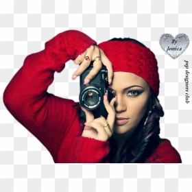 Transparent Club Girl Png - Camera With Indian Girl, Png Download - club girl png