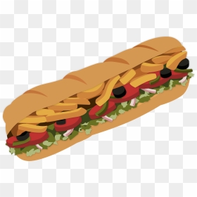 Free Sub Sandwich Cliparts, Download Free Clip Art, - Sub Sandwich Png Clipart, Transparent Png - subway sandwich png