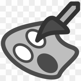 How To Set Use Paintbrush Pad Icon Png , Png Download - Logo Kuas Kartun Png, Transparent Png - paint brush icon png
