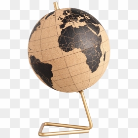 Cork Globe Png Pic Background - Cork Globe With Pins, Transparent Png - gold globe png
