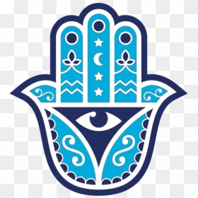 Fatima Hamsa Hand Good Luck Palm - Hamsa, HD Png Download - hamsa png