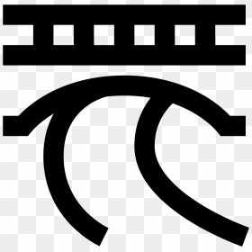 Пиктограмма Пешеходный Мост, HD Png Download - road icon png
