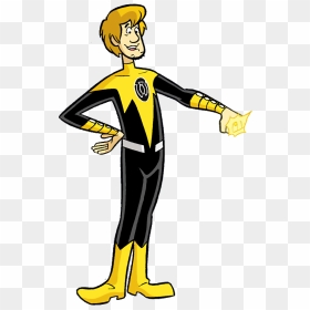 Yellow Lantern Shaggy Clipart , Png Download - My Friends Call Me Dick Scooby Doo, Transparent Png - shaggy png