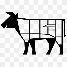 Cow Icon Form, HD Png Download - cow icon png