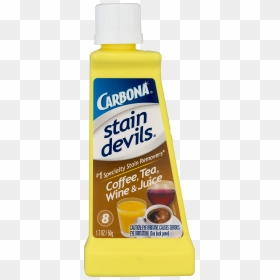 Carbona Stain Devils 8 Wine, Tea, Coffee & Juice Stain - Carbona Coffee Stain Remover, HD Png Download - wine stain png