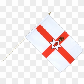 Hand Waving Flag Northern Ireland - Flag, HD Png Download - ireland flag png