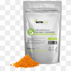 Organic Turmeric Root Powder 100% Pure - Ketone Powder, HD Png Download - turmeric png