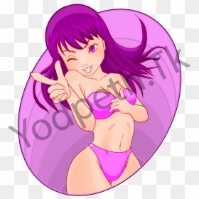 Cartoon, HD Png Download - bikini girl png