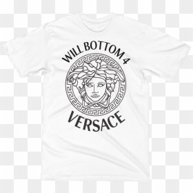 Image Of Will Bottom 4 Versace - Active Shirt, HD Png Download - versace png