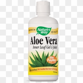 Nature"s Way Aloe Vera Inner Leaf Gel And Juice - Nature's Way, HD Png Download - aloe png