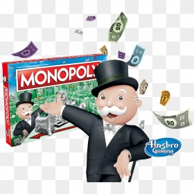 The Fast Dealing Property Trading Game - Mr Monopoly Man, HD Png Download - new years party hat png