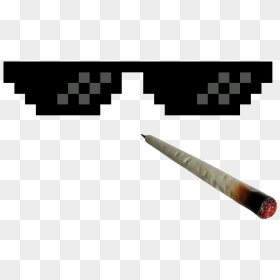 Thug Life Blunt Png - Thug Life Glasses Png Transparent, Png Download - joint.png
