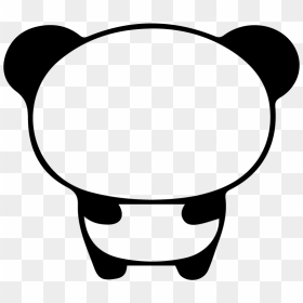 Cute Panda Drawing Easy, HD Png Download - cute panda png