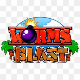 Qmmdktm ] - Worms Blast, HD Png Download - worms png