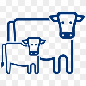 Calf Icon Png, Transparent Png - cow icon png