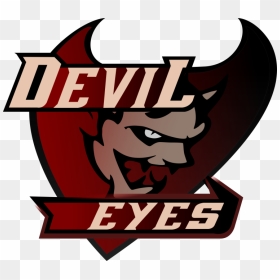 Devil Name Logo For Pubg, HD Png Download - devil eyes png