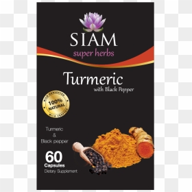 Turmeric Root Powder, 60 Capsules - Health, HD Png Download - turmeric png