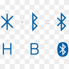 Bluetooth Harald , Png Download - Bluetooth Symbols, Transparent Png - runes png