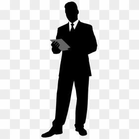 Illustration, HD Png Download - businessman silhouette png