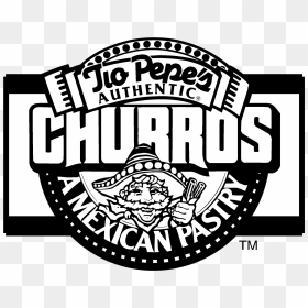 Churros Logo Black And White - Churro, HD Png Download - churro png