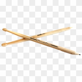 Paper Drum Stick Pencil Drums - Suck Uk Drumstick Pen, HD Png Download - wooden stick png