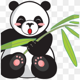 Giant Panda Clipart Giant Panda Bear Download Drawing - Panda Name In Chinese, HD Png Download - cute panda png