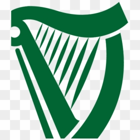 Ireland Clipart Irish Harp - Guinness Beer Logo Png, Transparent Png - ireland flag png