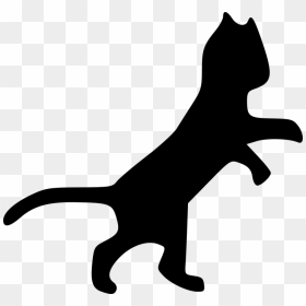 Cat Clip Art, HD Png Download - jumping cat png