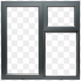 Aluminium Black Window Png, Transparent Png - glass window png