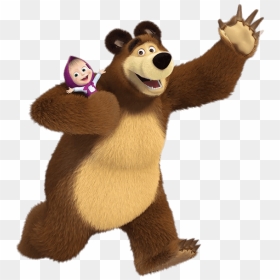 Masha And Bear Png - Personajes Masha Y El Oso, Transparent Png - masha and the bear png