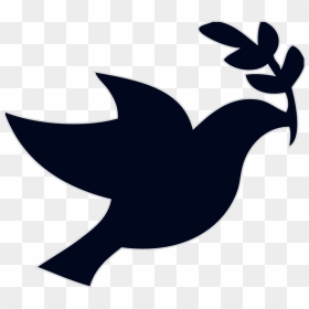 Peace Dove Clipart , Png Download - Peace Dove Silhouette, Transparent Png - dove logo png