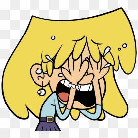 Crybaby - Loud House Lori Crying, HD Png Download - crybaby png