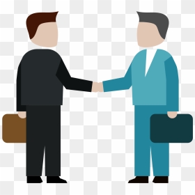 Graphic Download Business Clip Art Businessman Transprent - Businessman Shaking Hands Clipart, HD Png Download - businessman silhouette png