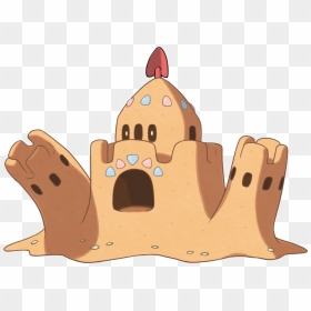 Dirt Clipart Sand Pile - Palossand Pokemon, HD Png Download - sand pile png