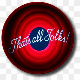 That"s All Folks Icon By Slamiticon - That's All Folks, HD Png Download - that's all folks png