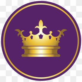 Gold Crown Png Clipart - Vip Parking Sign, Transparent Png - purple crown png