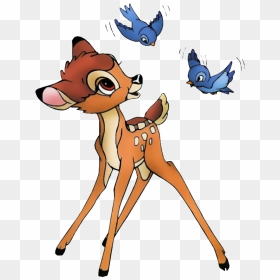 Flower Bambi Transparent Png Clip Art Image - Transparent Bambi Png, Png Download - bambi png