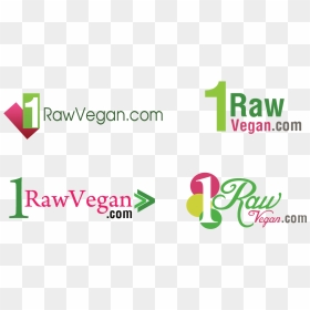 Raw Vegan Logo - Graphic Design, HD Png Download - vegan logo png
