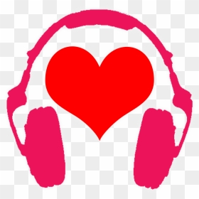 Headphone Transparent Heart - Pacific Islands Club Guam, HD Png Download - anime heart png