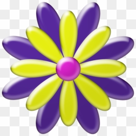 Imagenes De Flores Animadas De Colores, HD Png Download - flores animadas png