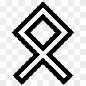 Othala Rune Meaning - Differentiation Icon, HD Png Download - runes png