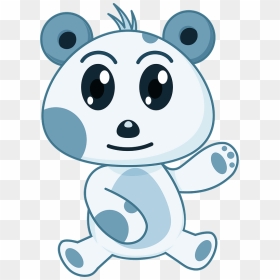 Cute Panda Clipart - Cartoon, HD Png Download - cute panda png