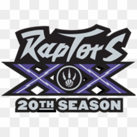 Raptors Logo Png - Toronto Raptors 20th Season, Transparent Png - 90's png
