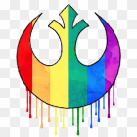 Starwars Clipart Rebel Alliance - Star Wars Pride Flag, HD Png Download - rebel png