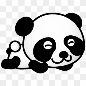 Panda Clipart Small, Picture - Cartoon Panda, HD Png Download - cute panda png